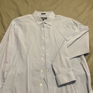 Express performance mens dress shirt size Large